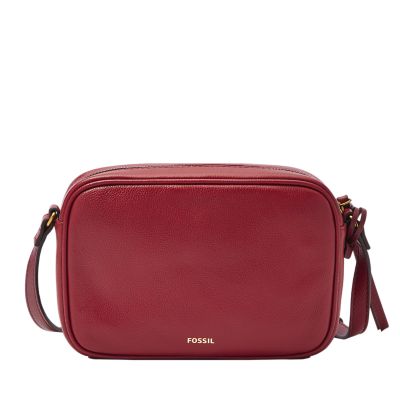 Fossil discount purse red