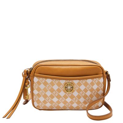 Fossil tan crossbody online bag