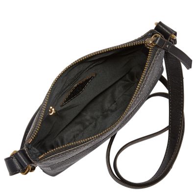 mini black crossbody purse