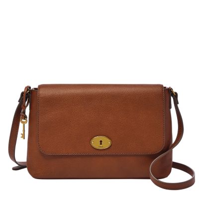 Brown Leather Crossbody Purse