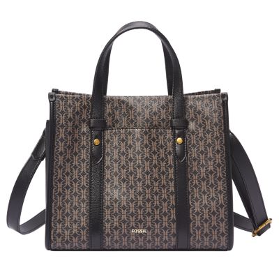 Fossil felicity best sale satchel black