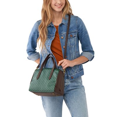 Fossil sydney sale satchel multi