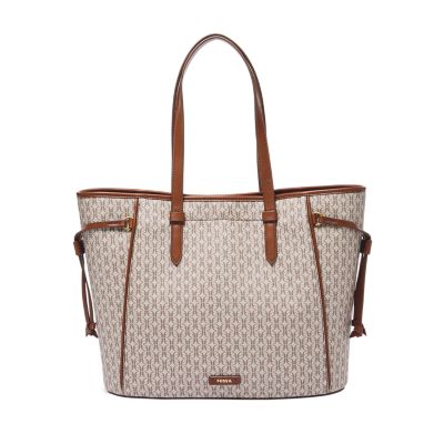 Fossil large sale tote