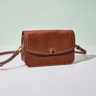 Fossil flap crossbody sale