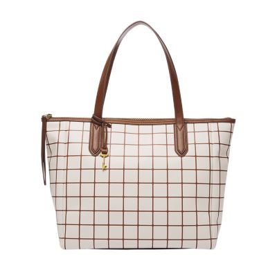 Fossil SHB3098248 Sydney Tote Natural Brown