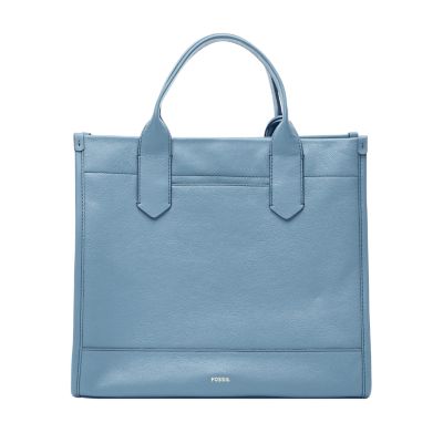 Fossil 2024 blue tote