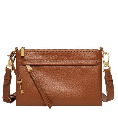 Fossil store leather crossbody