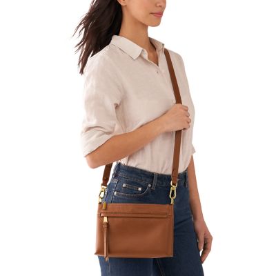 Fossil cross cheap body purse