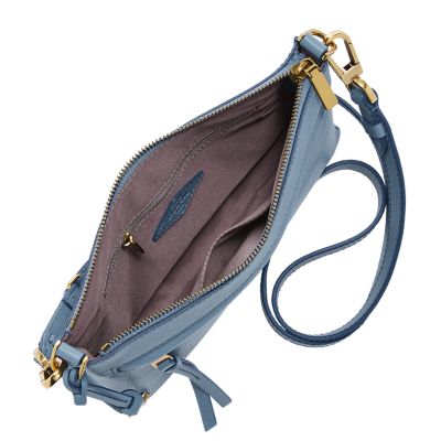 Fossil best sale crossbody blue