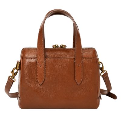 What's in my Bag (Fossil Sydney Satchel Camel) 