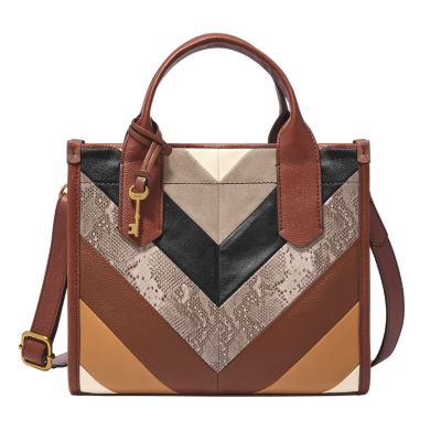 The Barbara Small chevron Bag