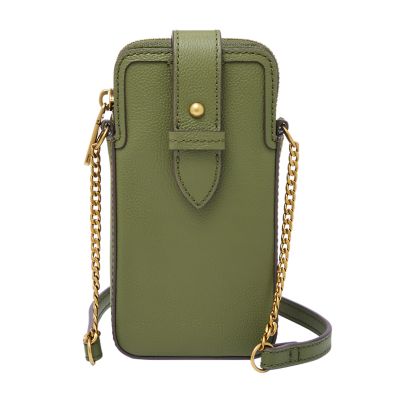 Cell phone outlet crossbody