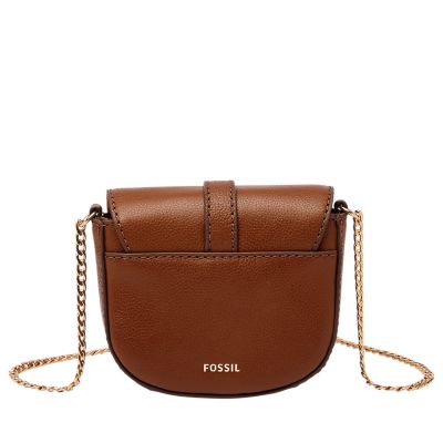 Scoop Women's Chain Strap Crossbody Bag, Brown 