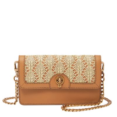 Ainsley Wallet On Chain With Turn Lock SHB3154239 Fossil