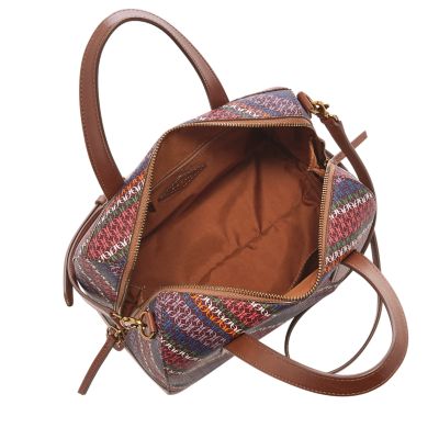 Fossil sydney satchel online multi