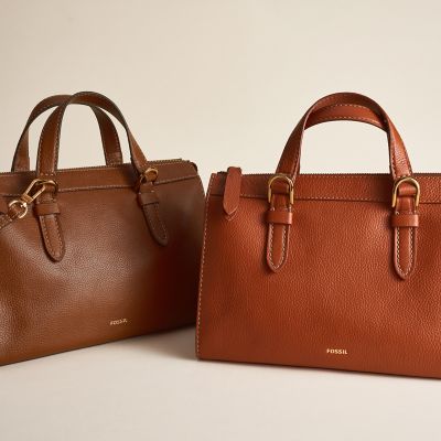 Fossil sadie satchel cheap brandy