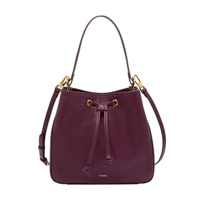 Fossil Outlet Bucket Crossbody Tessa