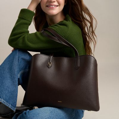 Wren Leather Work Bag