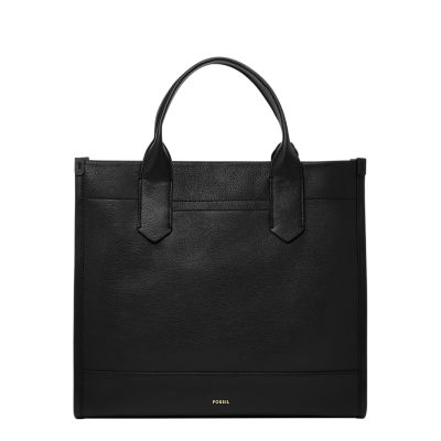 Fossil large tote deals
