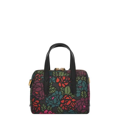 Fossil fiona satchel black online