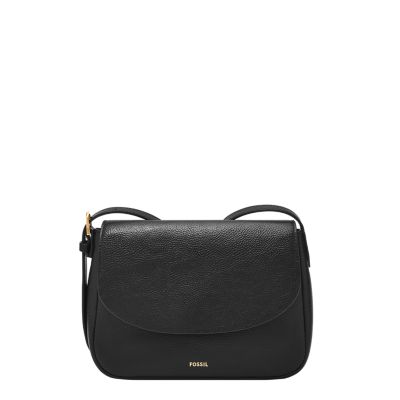 Kasey Leather Flap Crossbody Bag