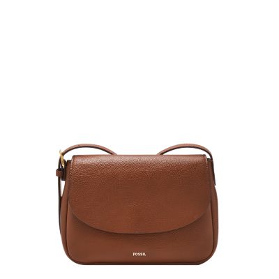 Kasey Leather Flap Crossbody Bag