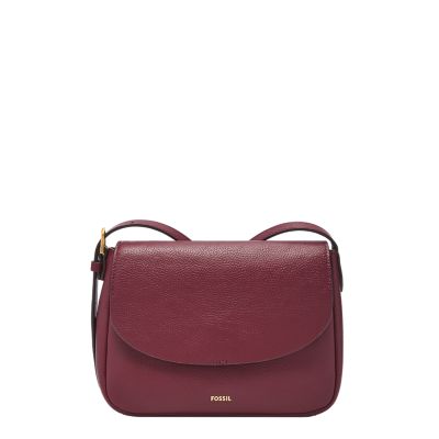 Kasey Leather Flap Crossbody Bag