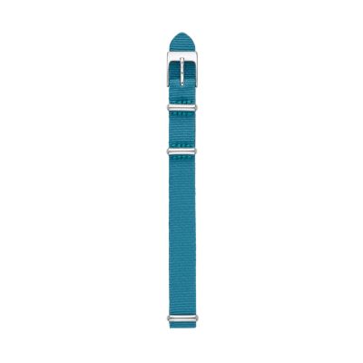 12mm Standard NATO Nylon Watch Strap Blue SKB2027 Skagen