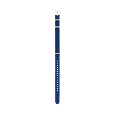 12Mm Standard Nato Nylon Watch Strap, Navy Blue - SKB2029 12Mm Standard Nato Nylon Watch Strap, Navy Blue - SKB2029