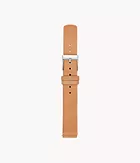 14mm Standard Leather Watch Strap, Tan