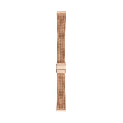 rose gold watch strap