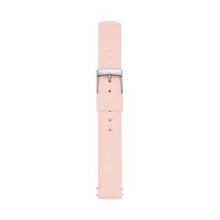 14mm Standard Silicone Watch Strap, Light Pink