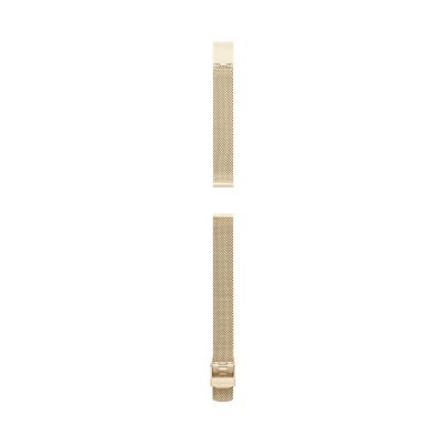 12mm Standard Steel Mesh Strap, Gold-Tone SKB2049 - Skagen