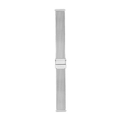 14mm Standard Silk Mesh Watch Strap Silver Tone SKB2058 Skagen