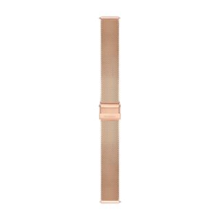 16mm Standard Steel-Mesh Watch Strap, Rose-Tone