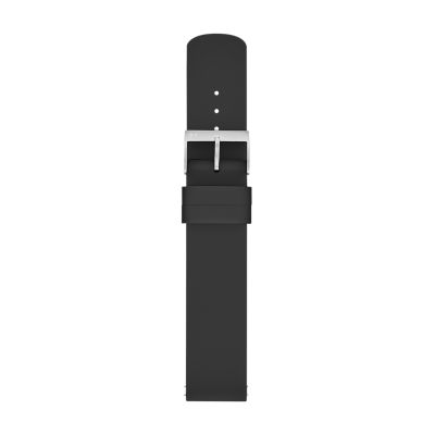 20mm Standard Silicone Watch Strap Black SKB6032 Skagen