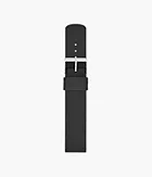 20mm Standard Silicone Watch Strap, Black
