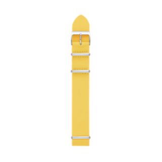 20mm Standard Interchangeable NATO Nylon Strap, Yellow