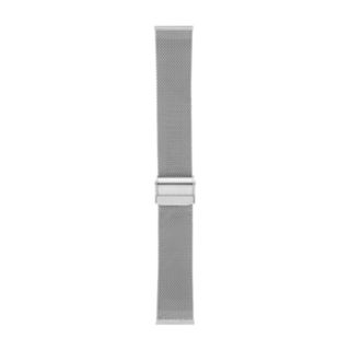 22mm Holst Steel-Mesh Watch Strap, Silver-Tone