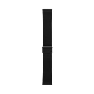 22mm Standard Steel-Mesh Strap, Black