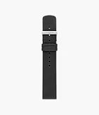 20mm Standard Leather Watch Strap, Midnight