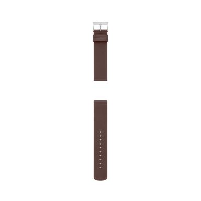 Skagen 20mm sale leather strap