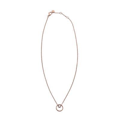 Skagen rose deals gold necklace