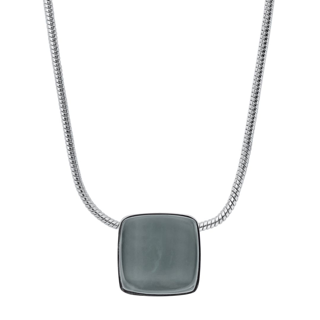 UPC 768680246469 product image for Skagen Women's Sea Glass Silver-Tone Necklace - Silver | upcitemdb.com