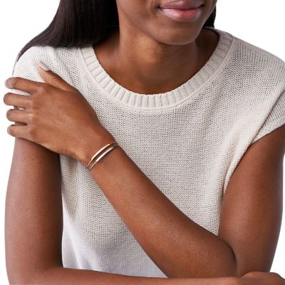 Kariana Two-Tone Cable Bracelet