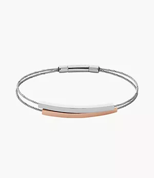 Kariana Two-Tone Cable Bracelet