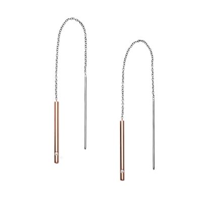 Kariana Two-Tone Threader - SKJ1079998 Skagen Earrings