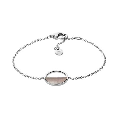 Buy SKAGEN Womens Anette Two-Tone Mother Of Pearl Bracelet SKJ1156998