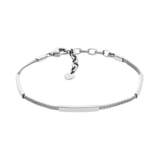 Merete Silver-Tone Mesh Bracelet