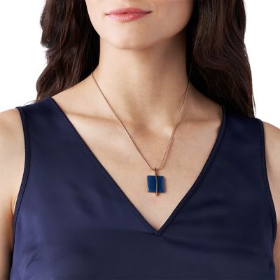 Skagen sea glass on sale necklace